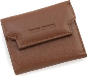 Женский кожаный кошелек маленького размера Marco Coverna 68638 Коричневый