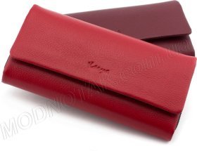 Женский кожаный кошелек-клатч (17000)