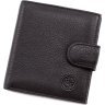 Чоловічий гаманець HT Leather 168-19M black - 1