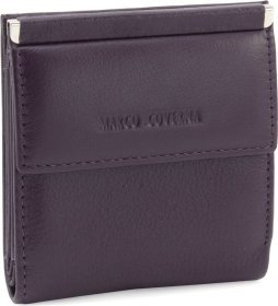 Женский кожаный кошелек маленького размера Marco Coverna 68623 Фиолетовый