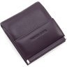 Женский кожаный кошелек маленького размера Marco Coverna 68623 Фиолетовый - 3