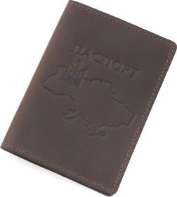 Шкіряна обкладинка для паспорта Grande Pelle (21954)