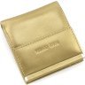 Женский кожаный кошелек маленького размера Marco Coverna 68625 Золотистый - 3