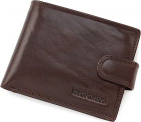 Чоловічий коричневий гаманець Marco Coverna (18397)