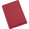 Женская кожаная обложка для паспорта KARYA 69770 Красная - 3