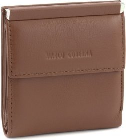 Женский кожаный кошелек маленького размера Marco Coverna 68622 Коричневый