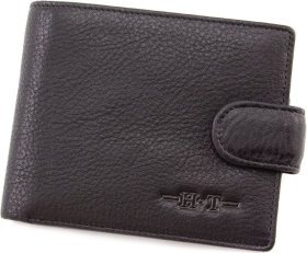 Мужской кошелек H.T Leather HT208-0613 black
