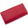 Женский кожаный кошелек большого размера Marco Coverna 68668 Красный - 3