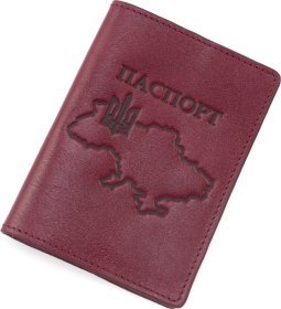 Шкіряна обкладинка для паспорта Grande Pelle (21945)