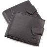 Мужской кожаный кошелек MD Leather 128A - 1