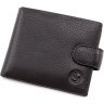 Мужской кошелек H.T Leather 105-2 black - 1