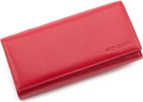 Женский кожаный кошелек Marco Coverna mc1413-2 (red)