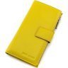 Женский кожаный купюрник вертикального формата Marco Coverna 68608 Желтый - 3