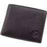 Чоловічий гаманець HT Leather 163-17 black - 1