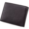 Чоловічий гаманець HT Leather 163-17 black - 3