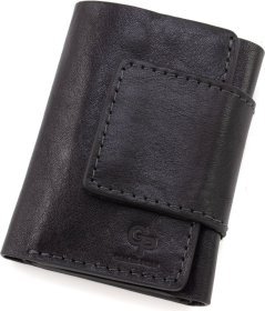 Кожаный кошелек Grande Pelle 67800 Черный